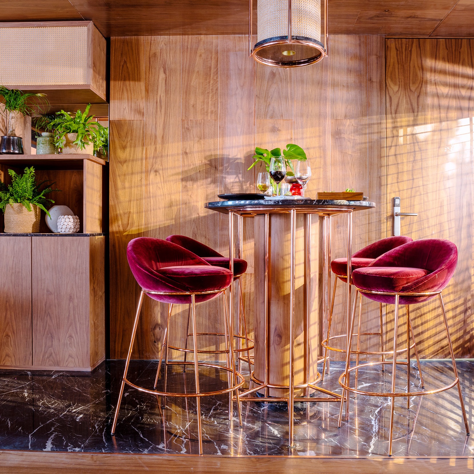 Bar del Hotel Villa Marquis Meliá en Paris