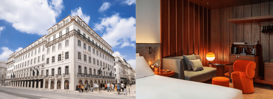 Imagen de la noticia Andaz Lisbon: cinco fachadas históricas y el interiorismo de Patricia Urquiola en la Baixa
