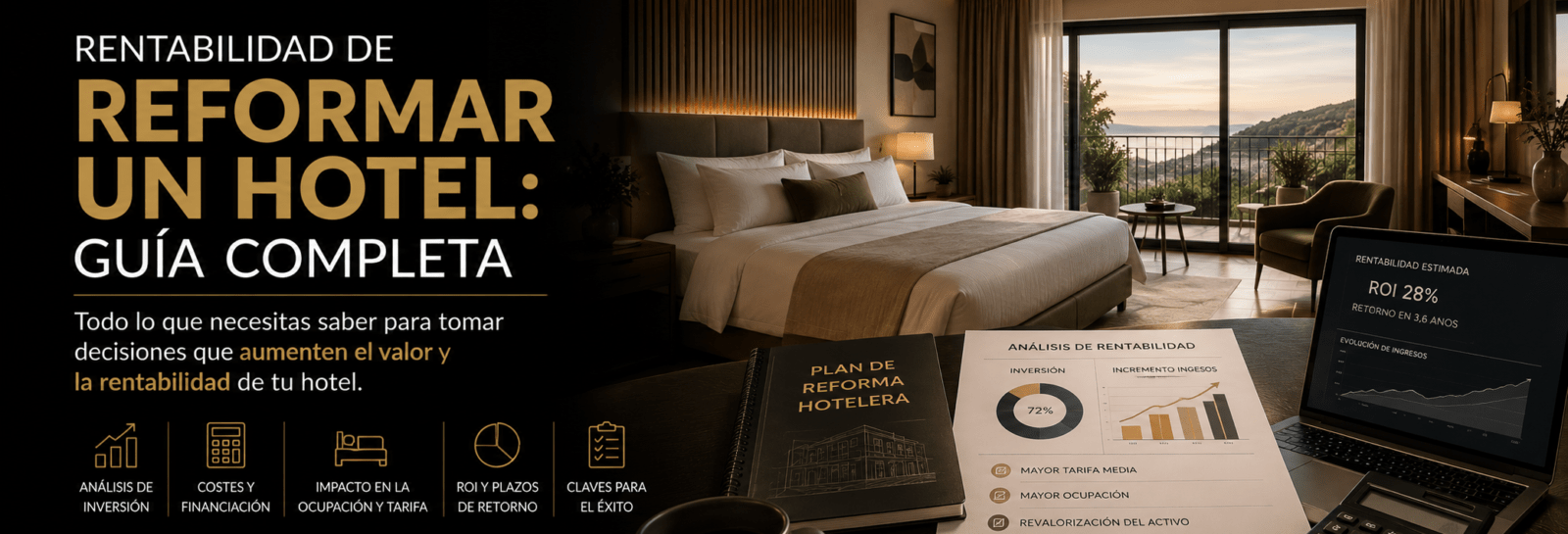 Imagen de la noticia Rentabilidad de reformar un hotel: guía completa
