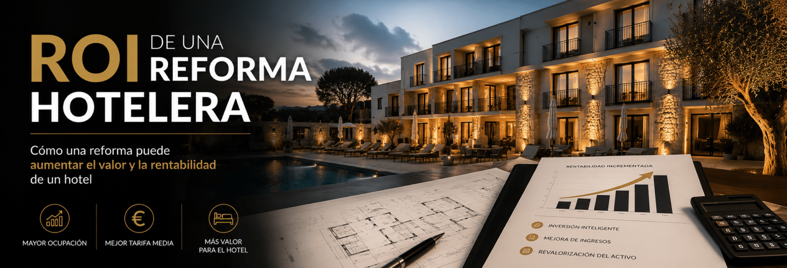 Imagen de la noticia Cómo calcular el ROI de una reforma hotelera
