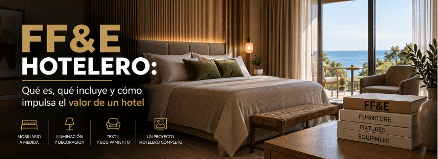Imagen de la noticia FF&E hotelero: qué es, qué incluye y cómo se gestiona